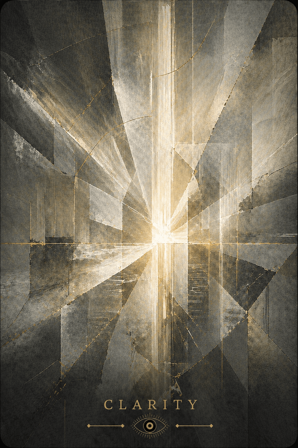The Beacon Deck card 'Clarity'.