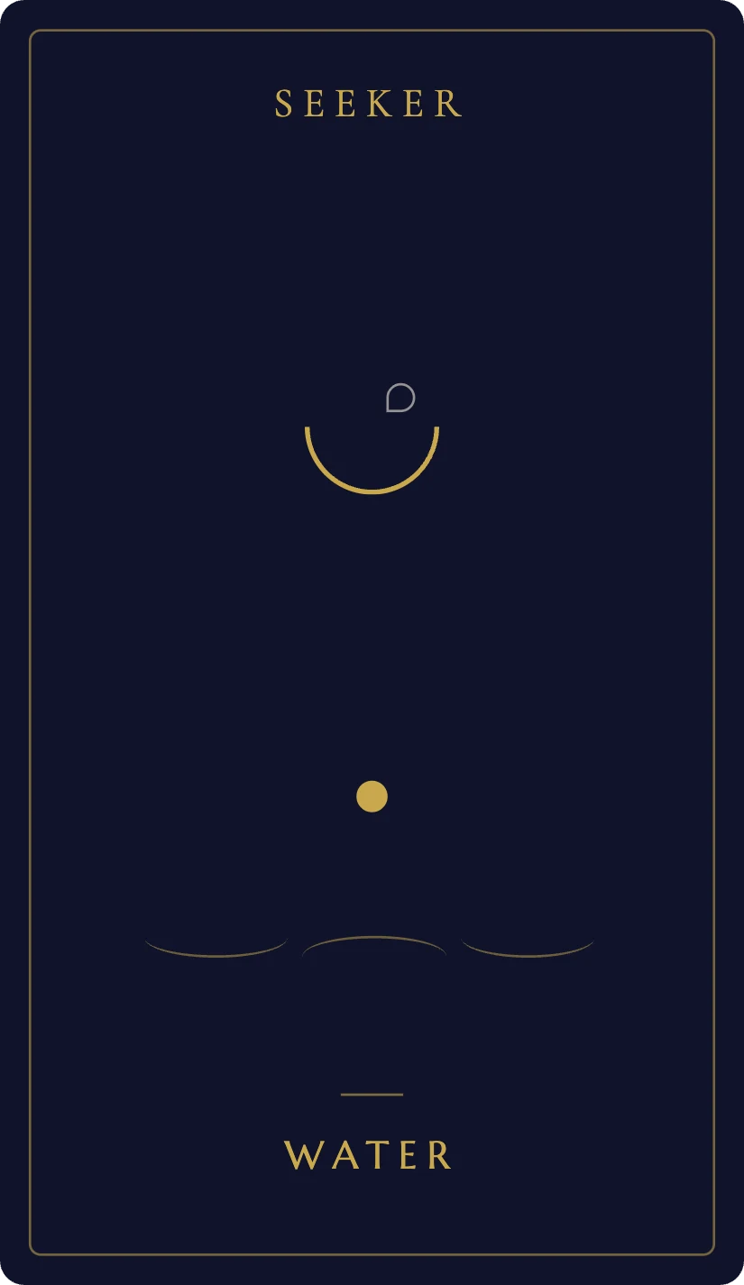 The Midnight Line Deck card 'Seeker of Water'.